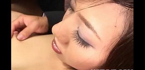  Tsubasa Okina gets cum from sucked shlongs